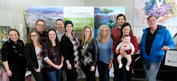 Microcrédit agricole Haute-Yamaska. Caroline Fontaine, Miel Fontaine, Jardins d'Osiris, Ferme Monts Verts.